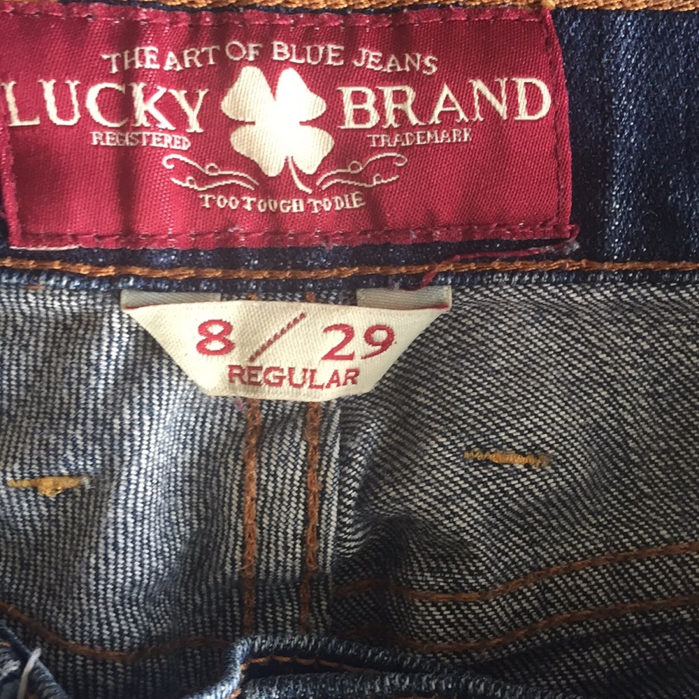 Lucky Brand Jeans Sofia Boot Cut 8 29 Regular - Picture 8 of 9